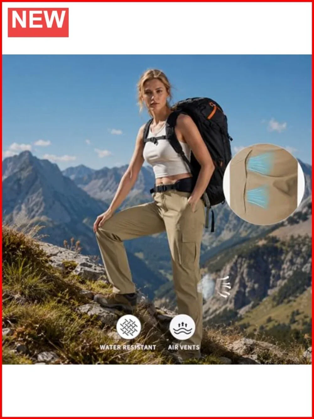 Lightweight Quick Dry Convertible Hiking Pants Travel Outdoor
